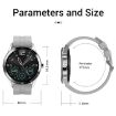 G20 1.3" IPS Smart Watch, IP67 Waterproof, Blood Oxygen & Heart Rate Monitor - 3