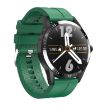G20 1.3" IPS Smart Watch, IP67 Waterproof, Green Silicone Strap - 1
