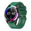 G20 1.3" IPS Smart Watch, IP67 Waterproof, Green Silicone Strap - 2