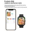 P6 1.54" TFT Smartwatch, IP68 Waterproof, Bluetooth Call, Pink - 7