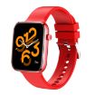Z15 1.69" Touch Screen Smart Watch, IP67 Waterproof, Red, Health Monitoring - 1