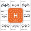 Portable 50cm Drone Landing Pad for DJI FPV/Mini 2/Mavic Air 2/Air 2S - 8