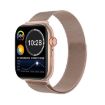 DW35PRO 1.75" IPX7 Waterproof Smart Watch, Steel Strap Rose Gold - 1