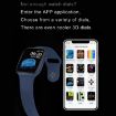 DW35PRO 1.75" IPX7 Waterproof Smart Watch, Steel Strap, Bluetooth, Black - 9