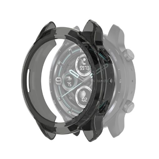 TicWatch Pro 3/Pro 3 Lite Transparent Black TPU Protective Case - 1