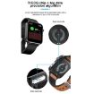 E86 1.7" TFT Smart Watch, IP68 Waterproof, Blood Oxygen & Temp Monitor - 8