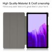 Samsung Galaxy Tab A7 Lite T225 Sky Blue Leather Case with Holder - 4