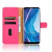 Ulefone Note 11P Rose Red PU Leather Flip Case with Card Slots & Holder - 5