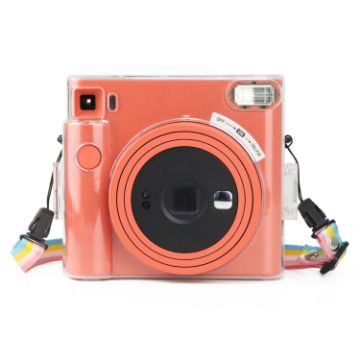 Crystal Clear Camera Bag with Strap for Fujifilm Instax Square SQ1 - 1
