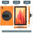 Shockproof Silicone + PC Case for Samsung Galaxy Tab A7 10.4 2020 - Orange - 3
