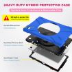 Shockproof Silicone + PC Case for Samsung Galaxy Tab A7 10.4 2020 (Blue) - 4