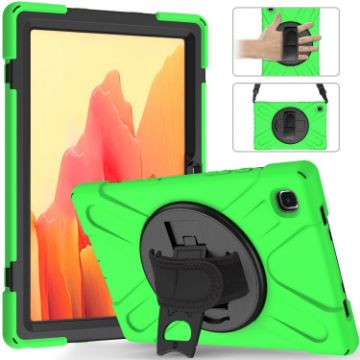 Shockproof Silicone + PC Case for Samsung Galaxy Tab A7 10.4 2020 - Green - 1
