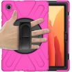 Shockproof Silicone + PC Case for Samsung Galaxy Tab A7 10.4 2020 (Rose Red) - 2