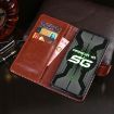 Ulefone Armor 10 5G Leather Case with Holder & Card Slots - Black - 6