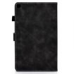 Samsung Galaxy Tab A7 Lite T220 Grey Leather Case with Holder & Slots - 3