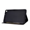 Samsung Galaxy Tab A7 Lite T220 Gold Glitter Flip Leather Case with Holder - 5