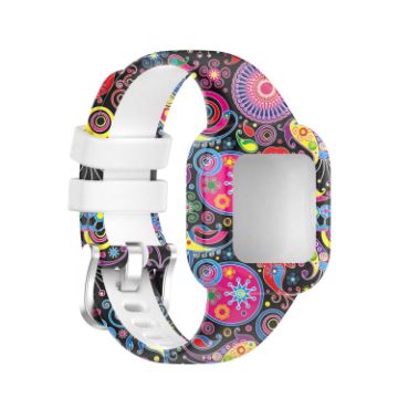 Garmin Vivofit JR3 Peacock Silicone Printing Watch Band Replacement - 1