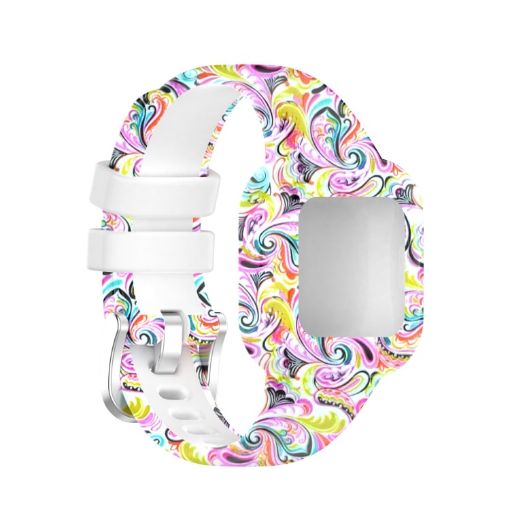 Garmin Vivofit JR3 Silicone Watch Band - Facial Makeup Design - 1