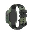 Garmin Vivofit JR3 Camouflage Green Silicone Watch Band Replacement - 2