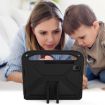 Samsung Galaxy Tab A7/S6/S5e/S6 Lite Shockproof Case with Holder - Black - 7