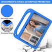 Samsung Galaxy Tab A7 10.4 (2020) Shockproof Case with Holder - Blue - 4