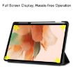 Samsung Galaxy Tab S7 Lite/FE T730/T735/T736 Black Flip Case with Holder - 5