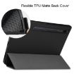 Samsung Galaxy Tab S7 Lite/FE T730/T735/T736 Black Flip Case with Holder - 7