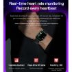 F37 1.69" TFT Smart Watch, IP67 Waterproof, Temp/Heart/BP Monitor, Green - 6