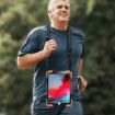 Shockproof Orange Silicone + PC Case for iPad Pro 10.5 with Holder & Straps - 6
