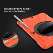 Shockproof Orange Silicone + PC Case for iPad Pro 10.5 with Holder & Straps - 7