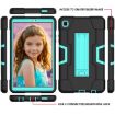 Samsung Galaxy Tab A7 10.4 (2020) Shockproof Case Black/Mint Green - 3