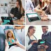 Samsung Galaxy Tab A7 10.4 (2020) Shockproof Case Black/Mint Green - 6