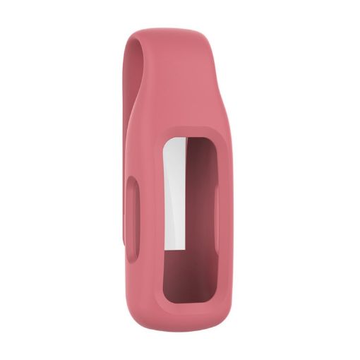 Fitbit Ace 3/Inspire 2 Silicone Clip Case Cover - Light Red - 1