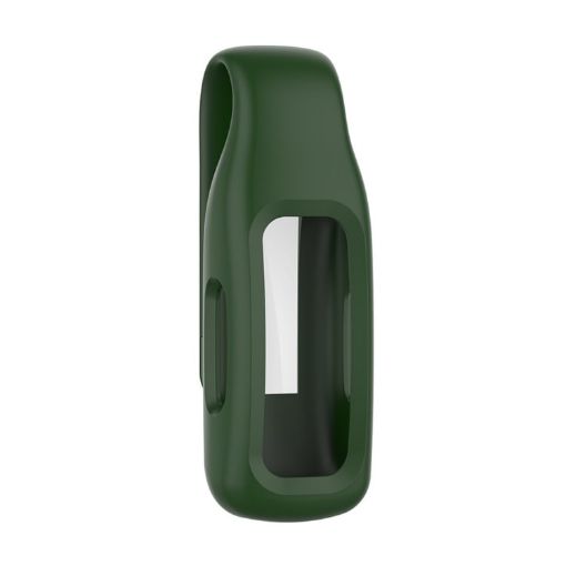 Fitbit Ace 3/Inspire 2 Silicone Clip Case Cover - Army Green - 1