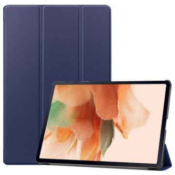 Samsung Galaxy Tab S7 Lite/F7 FE Leather Case with Holder & Sleep Function - 1