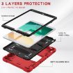 Shockproof Case with Holder for iPad Pro 10.5 (2019/2017) - Red/Black - 4