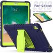 Shockproof Case with Holder for iPad Pro 10.5 (2019/2017) - NavyBlue/Lime - 2