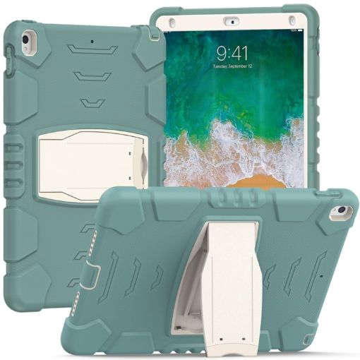 Shockproof Case with Holder for iPad Pro 10.5 (2019/2017) Emerald Green - 1