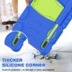 Samsung Galaxy Tab S6 T860 Shockproof Case with Holder Blue+Lime - 5