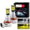 V6 H11 Car LED Fog Light 2PCS 30W 3000LM IP65 Double Color 30LEDs - 2