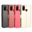 Ulefone Note 10 Red Leather Flip Case with Card Slots & Lanyard - 7