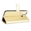 Ulefone Note 10 Gold Leather Flip Case with Card Slots & Lanyard - 6