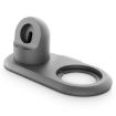 2 In 1 Magsafe Charging Stand Holder for Apple Watch/iPhone - Grey - 1