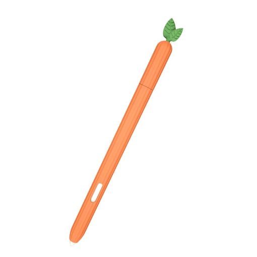 Samsung Galaxy Tab S7 Stylus Case - Carrot Shape Silicone Cover - 1