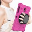 Samsung Galaxy Tab A/Tab 4/Tab E Spider King EVA Case with Strap - Rose Red - 7