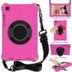 Samsung Galaxy Tab A 8.0 2019 Spider King EVA Case with Strap, Rose Red - 2