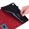 Samsung Galaxy Tab A 8.0 2019 Shockproof Leather Case with Holder (Red) - 3