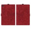 Samsung Galaxy Tab A7 10.4 Love Butterfly Flip Leather Case Red - 4