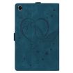 Samsung Galaxy Tab A7 10.4 Love Butterfly Flip Leather Case Blue - 3