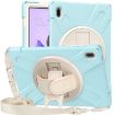 Samsung Galaxy Tab S7 FE/S7+/S9+/S8+ Ice Blue Protective Case with Strap - 3